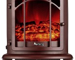 Tahoe Led Portable Freestanding Electric Fireplace Stove Heater - Realis... - $370.99