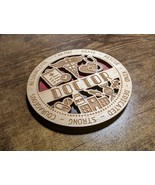 Brand New Professional Hardwood Medal Ornament Coaster - Doctor - FREE S... - $27.24 CAD