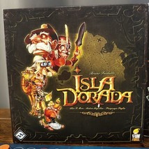Fantasy Flight Isla Dorada Board Game 2010 Complete 3-6 Players Figurines Fun - £57.75 GBP