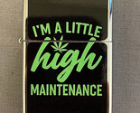 High Maintenance D1 Flip Top Dual Torch Lighter Wind Resistant - $16.78