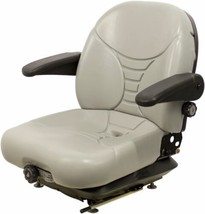 Exmark Low Profile Mechanical Suspension Mower Seat For Exmark ZTR Mowers - Gray - $799.99