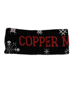 Copper Mountain Skiing Headband Spell Out Ear Warmer Black Snowflake Vin... - $84.45 CAD