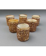 Helen Bennett Signed Vintage Figural Studio Pottery Mugs Set Of 6 - £157.26 GBP