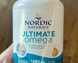 Nordic Naturals ULTIMATE OMEGA  180 Gels Lemon 1280mg Omega Exp 10/25 - £35.61 GBP