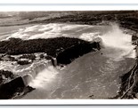 RPPC Aerial View Niagara Falls New York NY UNP Postcard P17 - $2.92