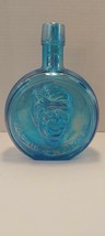Jimmy Carter Wheaton Village First Edition Decanter Rare Blue - £91.29 GBP