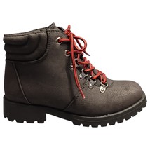 Cliffs by White Mountain Porter Hiker Boots Mens US 6M Black Comfort Red... - $49.39