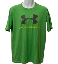 Under Armour Mens T Shirt Size LG Green Short Sleeve - $15.67