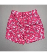 Pink White Butterfly Pattern Shorts Girl’s 5T Summer Elastic Waist Cute ... - $9.90