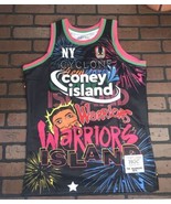 THE WARRIORS Coney Island Headgear Classics Basketball Jersey ~Never Wor... - £49.55 GBP