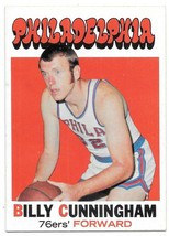 Billy Robinson 76ers&#39; NBA Basketball Trading Card #79 Topps 1971-72 EX VERY NICE - £6.16 GBP