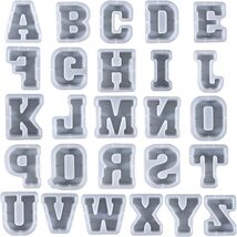 7 inch Resin Mold 7 Inches 26 Pack English Mold Alphabet Mold Silicone M... - $261.34