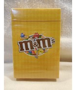 M&amp;M&#39;s Peanut Yellow Playing Cards Sealed MIP Belgium - $5.95