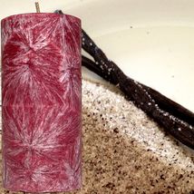 Brown Sugar &amp; Vanilla Scented Palm Wax Pillar Candle - £19.91 GBP+