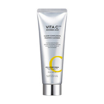 [MISSHA] Vita C Plus Ascorbic Acid Clear Complexion Foaming Cleanser 120ml - $19.58+