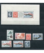 New Caledonia 1960 Souvenir Sheet+Stamps Sc 311-7  317a MNH  6424 - $19.80