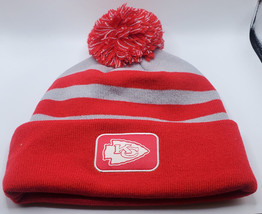 Kansas City Chiefs Fanatics Red Striped Cuffed Stocking Cap - NFL - $22.30