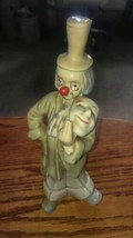 Vintage Ceramic Clown Mask Figure Price Products. 10 ¼” Tall. Taiwan R.O.C. - £17.57 GBP