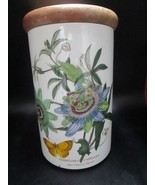 Portmeirion Botanic Garden Passiflora Caerulea Canister Airtight 8 1/2&quot; - €54,90 EUR