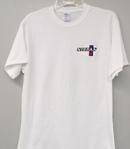 NISSAN Retro Logo Embroidered T-Shirt S-6XL, LT-4XLT DATSUN New - £19.41 GBP+