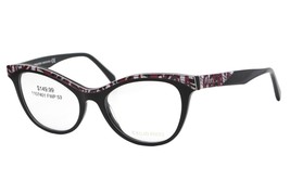 Emilio Pucci EP5036-3/V Shiny Black Women&#39;s Cat Eye Eyeglasses 53-18-140 W/Case - £18.60 GBP