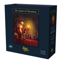 The Spirit of Christmas Santa Nativity 500 Pc Jigsaw Puzzle 16x 20&quot; Stor... - $456.48 MXN