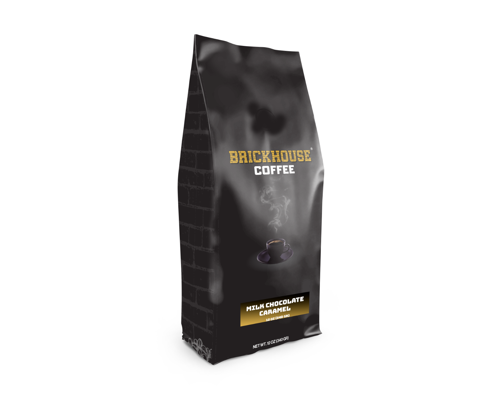 Brickhouse Coffee, Ground Coffee, 12oz bag, Milk Chocolate Caramel - $14.99