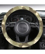 Camouflage Camo Army Light Green Steering Wheel Cover with Anti-Slip Insert - $31.24 CAD
