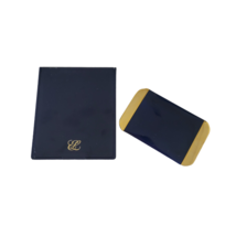 Estee Lauder Blue Travel Folding Stand Up Table Makeup Mirror &amp; Compact Mirror - £14.54 GBP