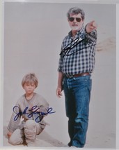 Dsc 9101 star wars cast x2  george lucas   jake lloyd 8x10   3 17 02 coa bk 45 16 thumb200