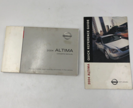 2004 Nissan Altima Owners Manual Handbook Set OEM K03B37021 - £21.26 GBP
