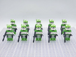 New 10Pcs Star Wars 442Nd Siege Battalion Heavy Armor Clone Troopers Minifigures - £43.50 GBP