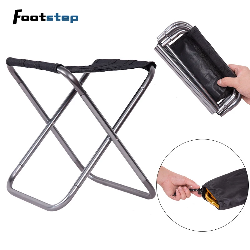 E folding chair ultra light high quality outdoor camping chair beach hiking picnic seat thumb200