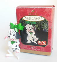 Hallmark Christmas Ornament Two Tone 101 Dalmatians Vintage Dog Puppy QXD4015 - £6.64 GBP