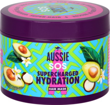 Authentic Aussie SOS Supercharged Hydration hair mask 450 ml Australian ... - £17.92 GBP