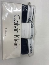 Calvin Klein Women&#39;s Carousel Logo Cotton Stretch Bikini Panties 3 Pack XLarge - £18.05 GBP