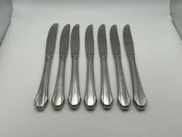 Set of 7 Gorham 18/8 Stainless Steel CALAIS Dinner Knives - £93.81 GBP