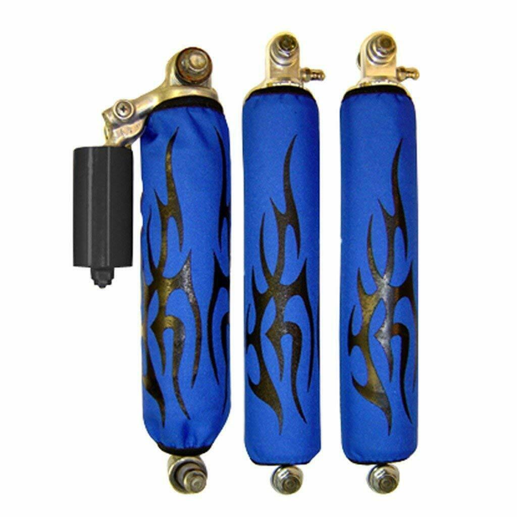 Suzuki LT500 R Quadzilla Blue Tribal ATV Shock Cover - ATV Parts