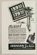 1936 Print Ad Johnson Sea-Horse Outboard Motors Single &amp; Twin Waukegan,IL - £7.07 GBP