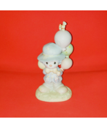 Precious Moments Figurine “I Get A Bang Out Of You” #12262 Clown with Ba... - $19.69