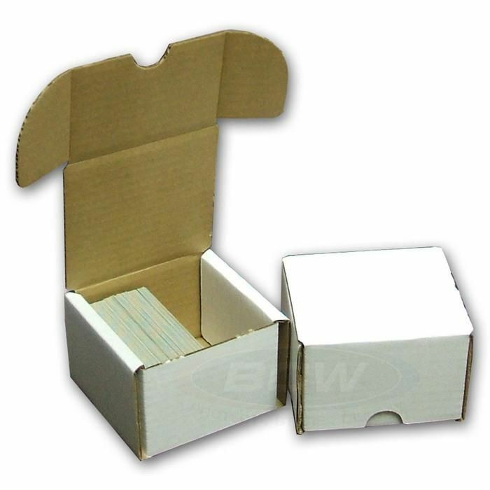 5 BCW 200 Count Card Storage Boxes - $10.77