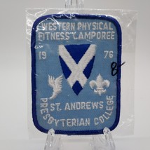 Vintage 1976 Western Physical Fitness Camporee St. Andrews Presbyterian Patch - £10.08 GBP