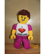 Legoland Girl Exclusive Plush " I Love Legoland" Doll 13" Lovey Toy Souvenir New - €17,25 EUR
