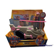 Paw Patrol The Movie Skye Deluxe Vehicle with Figure - £16.09 GBP