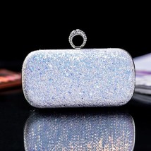 Women 2023 new luxury handbags ladies designer elegant cluch bling evening bridal small thumb200