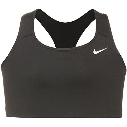 Nike Performance Medium support sports bra - black/white/black