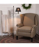 Wrought Iron Adjustable Floor Lamp with Flame Tip and punched Tin Shade - $3,265.05 MXN