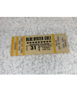 BLUE OYSTER CULT  1976 CONCERT TICKET JACKSON MISSISSIPPI COLISEUM Buck ... - $14.99