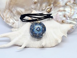 Fractal Magick Orgone Pendant| Motivation| Happiness| Health| Protection Lapis - £10.11 GBP