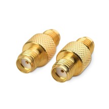 Cable Matters 2-Pack SMA Female to SMA Female Coaxial RF Adapter (SMA to SMA C - £11.62 GBP